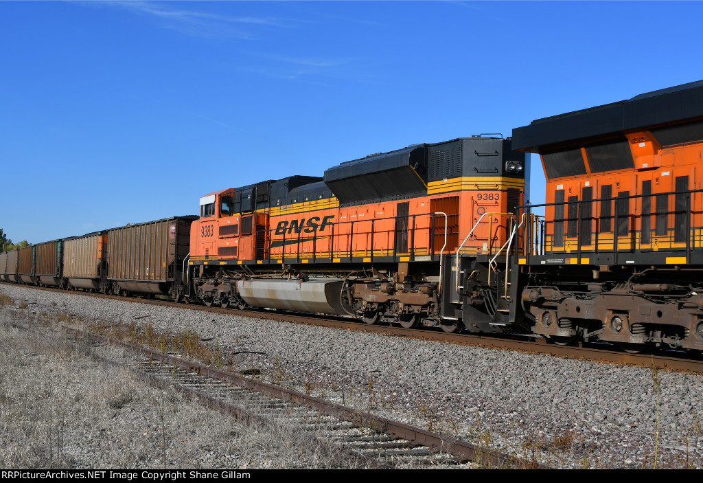 BNSF 9383 Roster shot